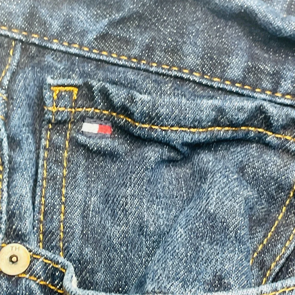 Tommy Hilfiger Straight Jeans Men 36x30 Blue Denim Pants